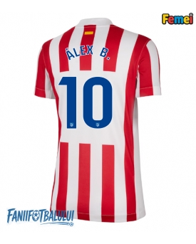 Atletico Madrid Alex Baena #10 Tricou Fotbal Replică 2025-26 Femei Acasa